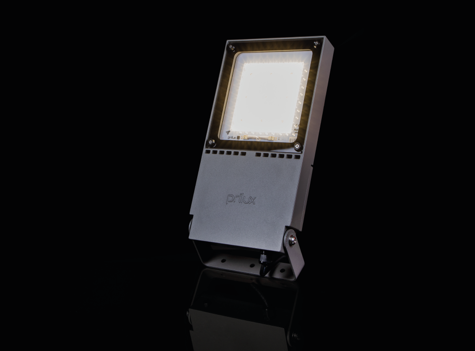 Nantes PLAY, the new range of Prilux floodlights