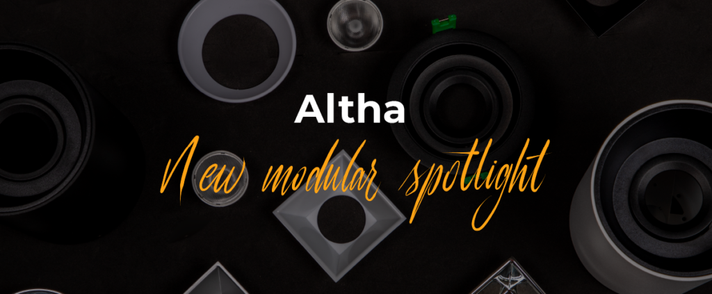 Altha, new modular spotlight for your indoor projects